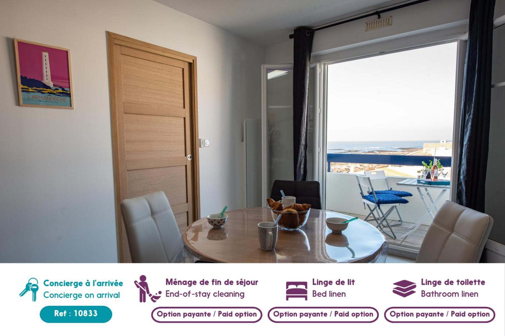Vue Mer ! Appartement Pour 4 Ле-Сабль-д’Олон Экстерьер фото